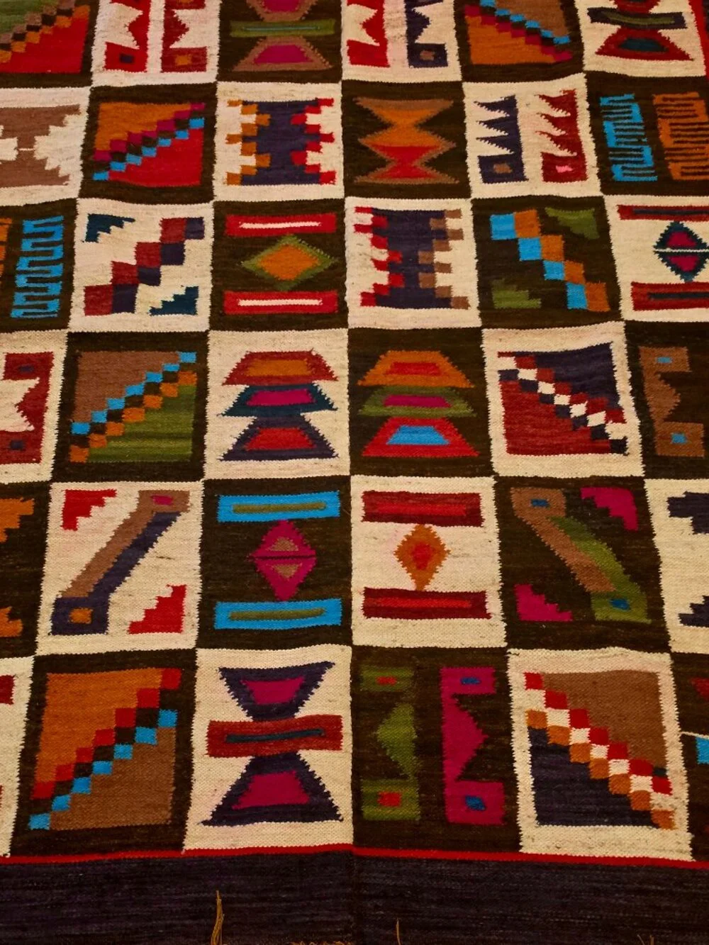 Handmade art wall